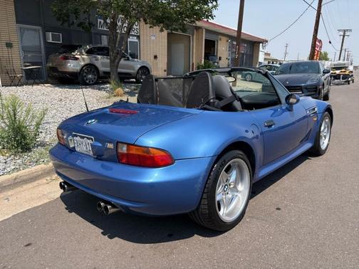 Blue 1998 BMW M Roadster
