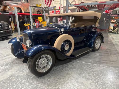 Blue 1930 Ford Model A VERY HIGHEND BUILD AMD ALL