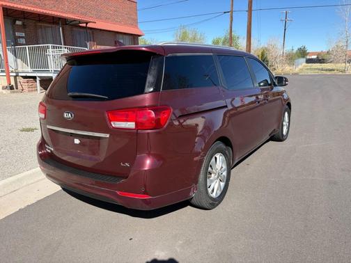 Red 2017 Kia Sedona LX