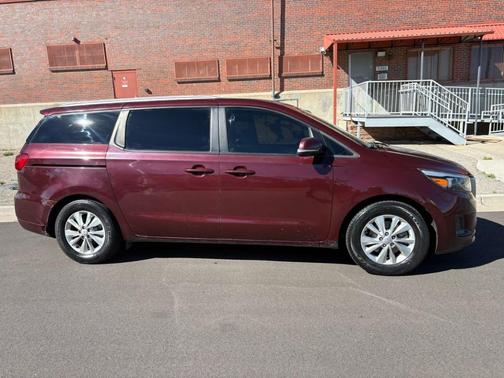 Red 2017 Kia Sedona LX