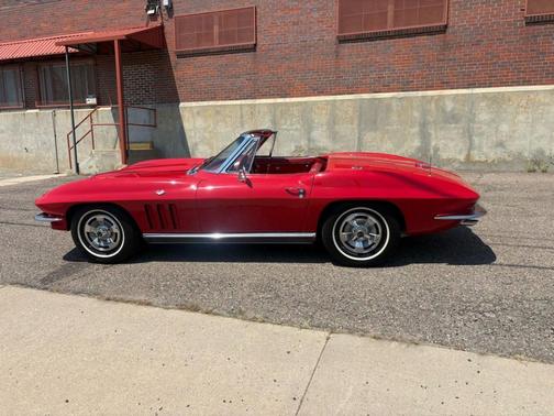 Red 1966 Chevrolet Corvette NUMBERS MATCHING 327CI
