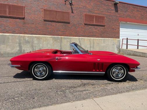 Red 1966 Chevrolet Corvette NUMBERS MATCHING 327CI