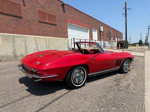 Red 1966 Chevrolet Corvette NUMBERS MATCHING 327CI