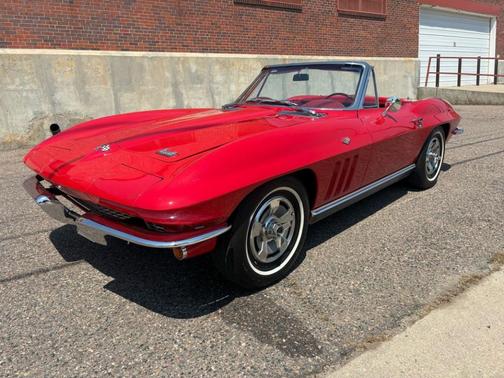 Red 1966 Chevrolet Corvette NUMBERS MATCHING 327CI