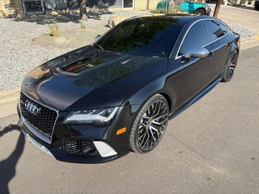 Black 2014 Audi RS 7 4.0T Prestige
