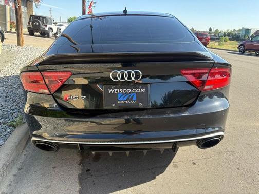 Black 2014 Audi RS 7 4.0T Prestige