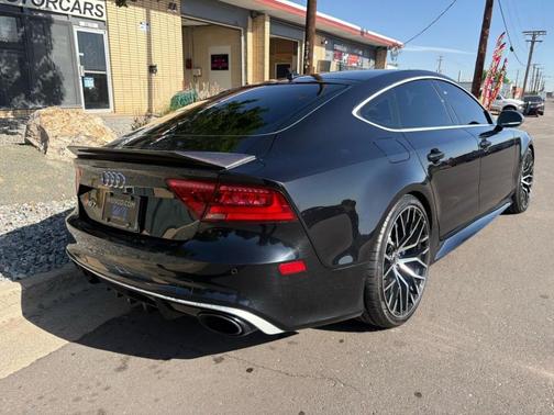 Black 2014 Audi RS 7 4.0T Prestige