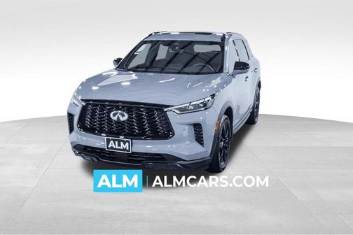 Harbor Gray 2025 INFINITI QX60 Luxe