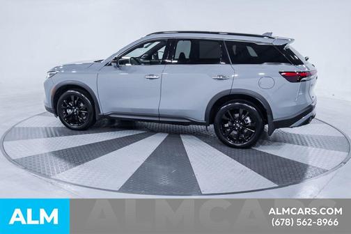 Harbor Gray 2025 INFINITI QX60 Luxe