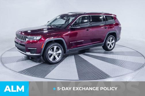 Velvet Red Pearlcoat 2021 Jeep Grand Cherokee L Limited