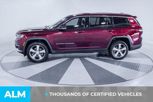 Velvet Red Pearlcoat 2021 Jeep Grand Cherokee L Limited