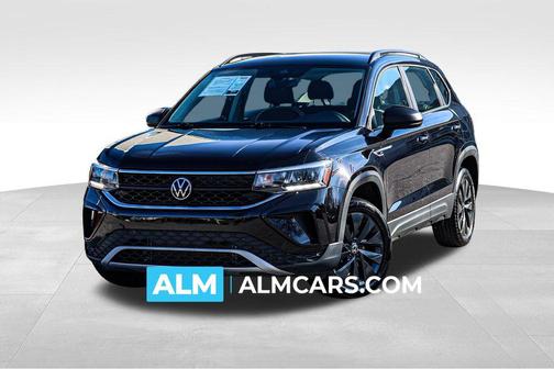 Deep Black Pearl 2024 Volkswagen Taos 1.5T S