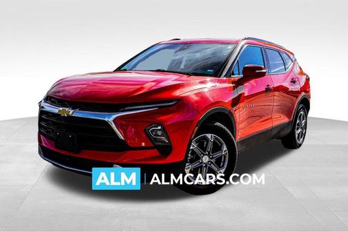 Red Hot 2023 Chevrolet Blazer 3LT