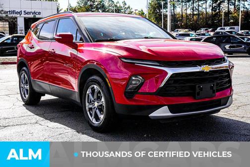 Red Hot 2023 Chevrolet Blazer 3LT