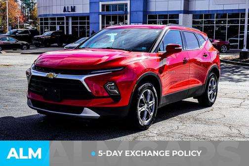 Red Hot 2023 Chevrolet Blazer 3LT