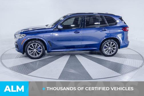 Phytonic Blue Metallic 2022 BMW X5 xDrive40i
