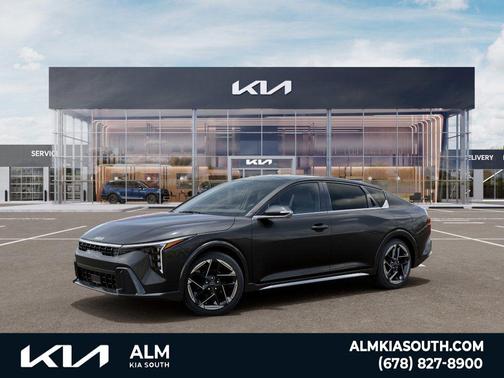 Interstellar Gray 2026 Kia K4 GT-Line