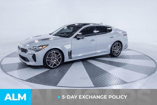 Ceramic Silver 2022 Kia Stinger GT2
