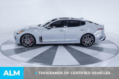 Ceramic Silver 2022 Kia Stinger GT2