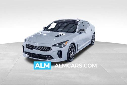 Ceramic Silver 2022 Kia Stinger GT2