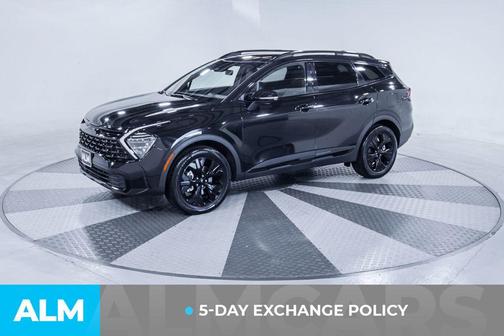 Fusion Black 2025 Kia Sportage Plug-In Hybrid X-Line