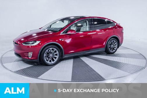 Red Multi-Coat 2018 Tesla Model X 75D