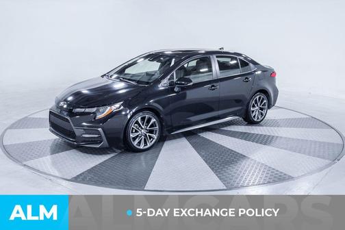 Black Sand Pearl 2021 Toyota Corolla SE