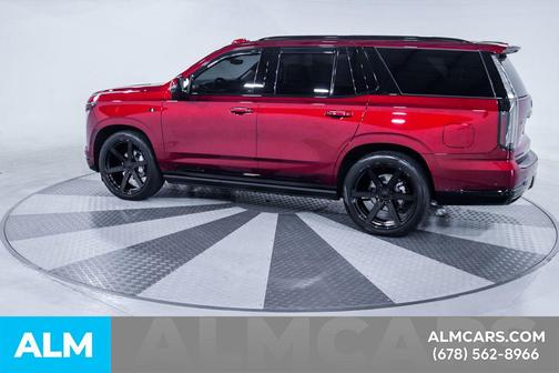 Radiant Red Tintcoat 2025 Cadillac Escalade Sport Platinum