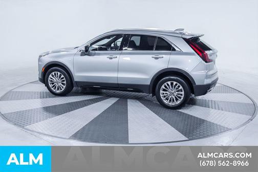 Argent Silver Metallic 2025 Cadillac XT4 Premium Luxury