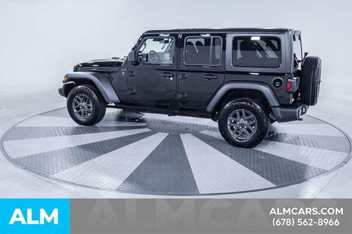 Black Clearcoat 2025 Jeep Wrangler Sport S
