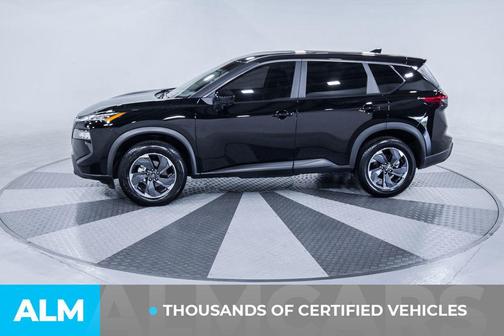Super Black 2024 Nissan Rogue SV