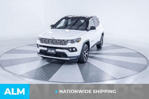 Bright White Clearcoat 2025 Jeep Compass Limited