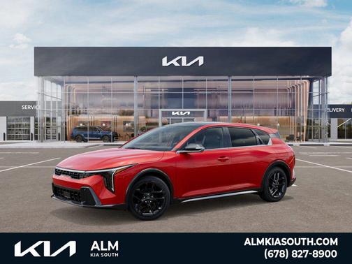 Currant Red 2026 Kia K4 GT-Line Turbo