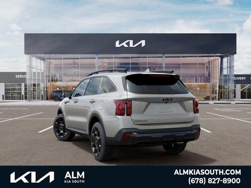 Ivory Silver 2026 Kia Sorento SX