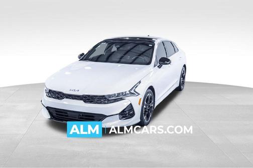 Glacial White Pearl 2024 Kia K5 GT-Line