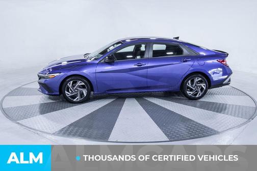 Intense Blue 2025 Hyundai ELANTRA Sport