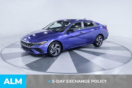 Intense Blue 2025 Hyundai ELANTRA Sport