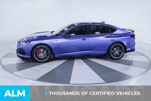 Apex Blue Pearl 2023 Acura TLX Type S