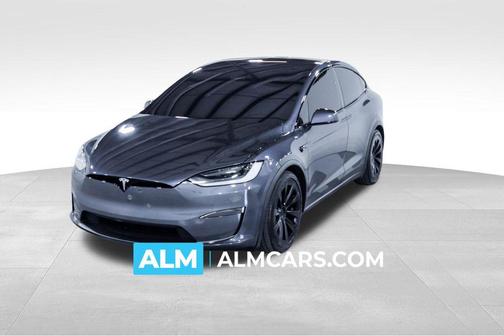 Midnight Silver Metallic 2022 Tesla Model X Plaid Tri Motor All-Wheel Drive
