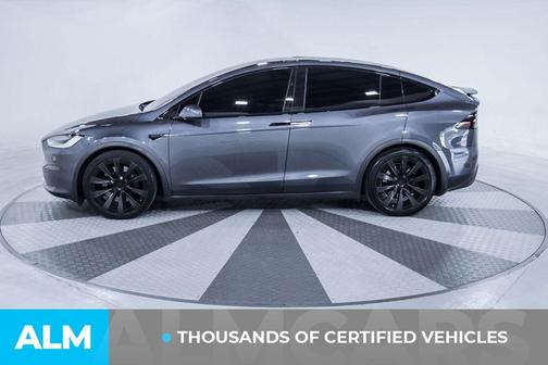 Midnight Silver Metallic 2022 Tesla Model X Plaid Tri Motor All-Wheel Drive