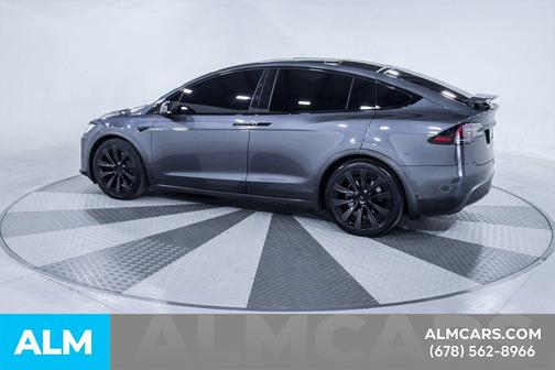 Midnight Silver Metallic 2022 Tesla Model X Plaid Tri Motor All-Wheel Drive