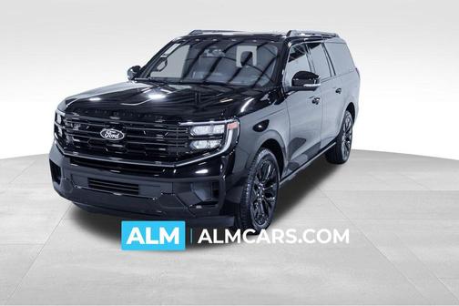 AGATE BLACK METALLIC 2025 Ford Expedition Max Platinum