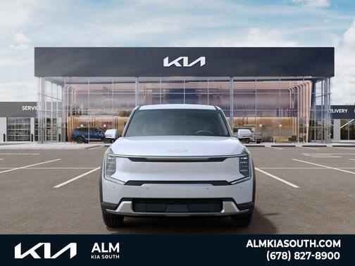 Glacial White Pearl 2026 Kia EV9 Light Long Range