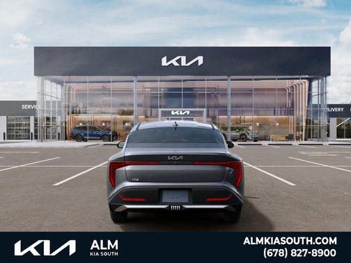 Gray 2026 Kia K4 LXS