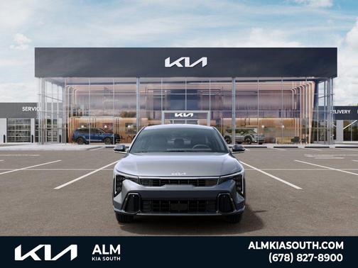 Steel Gray 2026 Kia K4 GT-Line