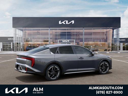 Steel Gray 2026 Kia K4 GT-Line