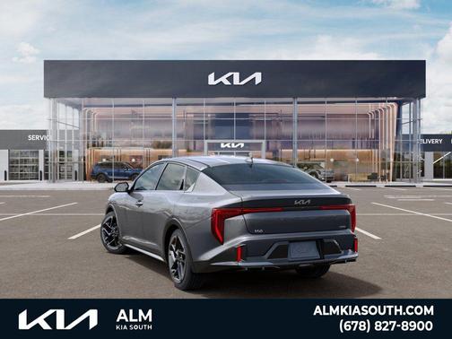 Steel Gray 2026 Kia K4 GT-Line