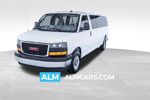 Summit White 2025 GMC Savana 3500 RWD 3500 Extended Wheelbase LT