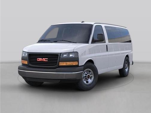 Summit White 2025 GMC Savana 3500 RWD 3500 Extended Wheelbase LT
