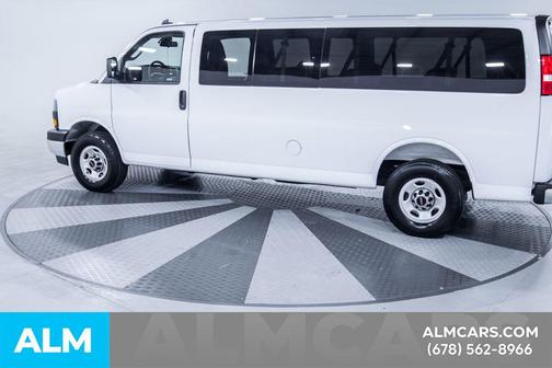 Summit White 2025 GMC Savana 3500 RWD 3500 Extended Wheelbase LT